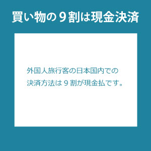 現金払いの比率図